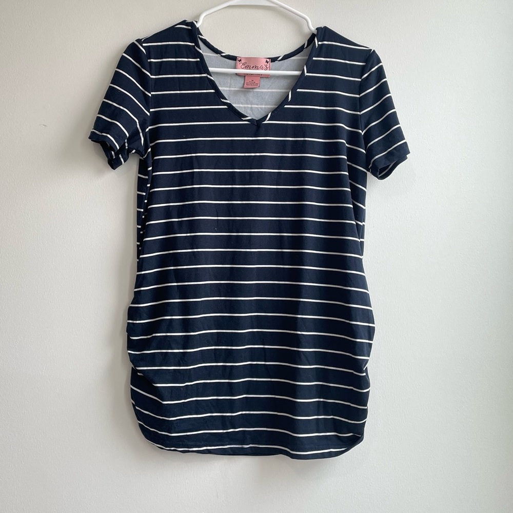 Maternity striped t-shirt